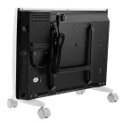 DENZEL 1500W hibrid programozható elektromos konvektor HybridX-1500 IR 25m² fűtőpanel