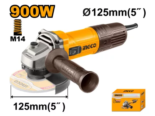 INGCO Sarokcsiszoló 125 mm 900 W