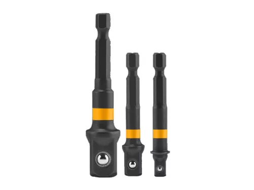 INGCO Dugókulcs adapter 3 részes 1/4" Hex-->1/2", 1/4", 3/8"