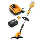 Riwall PRO RALT 3040 SET akkus szegélynyíró 40 V, akkuval és töltővel, sövényigazító funkcióval