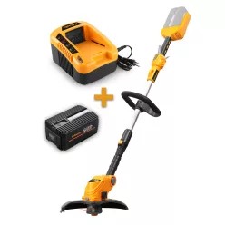   Riwall PRO RALT 3040 SET akkus szegélynyíró 40 V, akkuval és töltővel, sövényigazító funkcióval