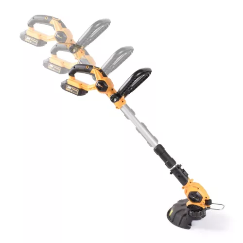 Riwall PRO RALT 2320 akkus szegélynyíró 20 V, damil és kés, vezetőkerék (akku és töltő nélkül)