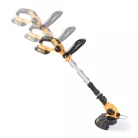Riwall PRO RALT 2320 SET akkus szegélynyíró 20 V, damil és kés, akkuval és töltővel