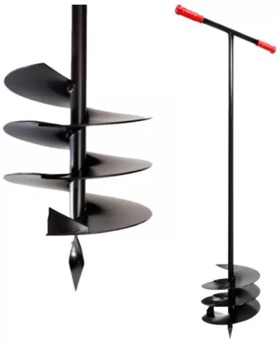 AWTOOLS talajfúró 122 cm/ D: 110mm (A termék hossza miatt, Sameday kiszállítás lehetséges)