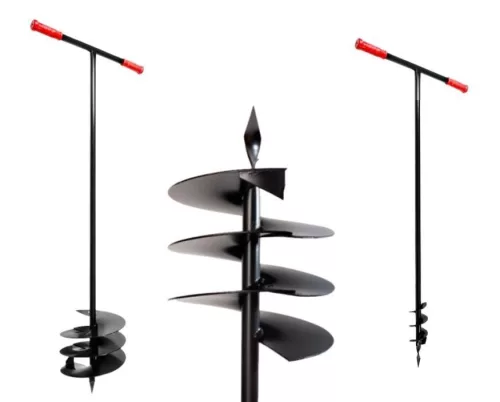 AWTOOLS talajfúró 122 cm/ D: 200mm (A termék hossza miatt, Sameday kiszállítás lehetséges)