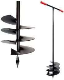 AWTOOLS talajfúró 122 cm/ D: 230mm (A termék hossza miatt, Sameday kiszállítás lehetséges)