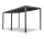 Riwall PRO RMBP 13x10 bioklimatikus pergola 4x3 m, dönthető lamellás tetővel, antracit