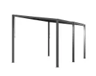 Riwall PRO RMBP 13x10 bioklimatikus pergola 4x3 m, dönthető lamellás tetővel, antracit