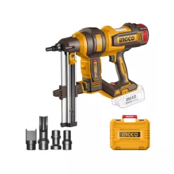   INGCO Akkus beton szögbelövő 40 mm szénkefe nélküli 20 V (akku és töltő nélkül)