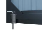 Riwall PRO RMCG 20x13 fém garázs 3,8x6 m, 22,18 m², nyeregtetős, zárható, antracit
