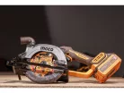 INGCO Akkus körfűrész 140 mm szénkefe nélküli 20 V (akku és töltő nélkül)