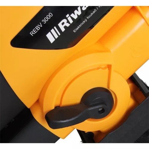 Riwall PRO REBV 3000 elektromos lombszívó és lombfúvó 3000 W, 45 l zsák, 12:1 aprítás
