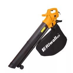   Riwall PRO REBV 3200 E elektromos lombszívó és lombfúvó 3200 W, 45 l zsák, 12:1 aprítás