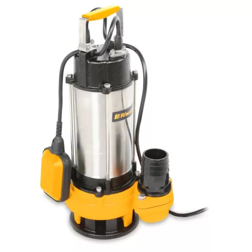 Riwall PRO RESP 750 INOX szennyvízszivattyú 750 W, 18000 l/h, 35 mm szemcse, úszókapcsoló