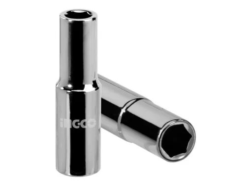 INGCO Hosszú dugókulcs 1/2" 13 mm CrV