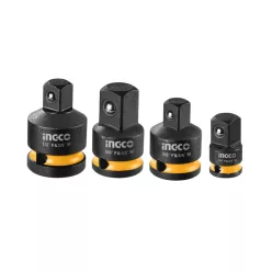   INGCO Dugókulcs adapter 4 részes 1/4"<-->3/8", 1/2"<-->3/8"