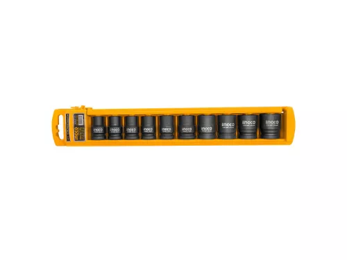 INGCO Gépi dugókulcs készlet 10 részes 1/2" 10-24 mm CrMo