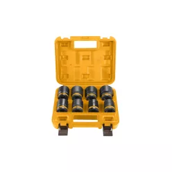   INGCO Gépi dugókulcs készlet 8 részes 3/4" 26-38 mm CrMo