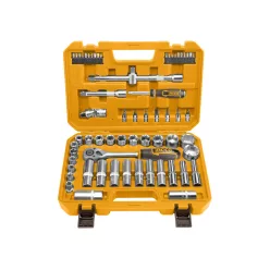 INGCO Dugókulcs készlet 62 részes 1/2" 10-32 mm CrV