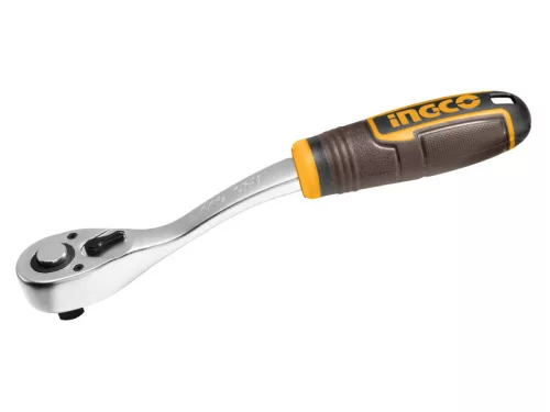 INGCO Racsnis hajtószár 1/2" 255 mm 72T hajlított CrV