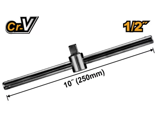 INGCO T-alakú hajtókar 1/2" 250 mm CrV