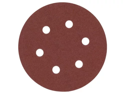 GERMAFLEX Tépőzáras fíbertárcsa 150 mm / P150 6 lyukas