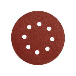   GERMAFLEX Tépőzáras fíbertárcsa 125 mm / P100 8 lyukas (5 db)