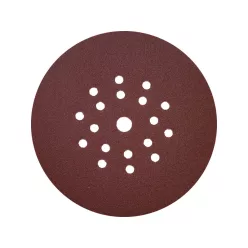   GERMAFLEX Tépőzáras fíbertárcsa 225 mm / P60 18+1 lyukas (5 db)