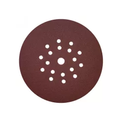   GERMAFLEX Tépőzáras fíbertárcsa 225 mm / P150 18+1 lyukas (5 db)