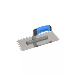   KUBALA 130x270mm, fogazás 10x10mm rozsdamentes simító, poliamid 2K nyél G-1,