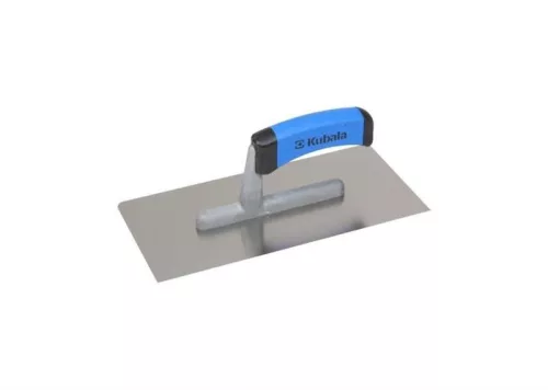 KUBALA rozsdamentes simító, 130x270 mm, poliamid 2K nyél G-1, 2 kerekített sarokkal