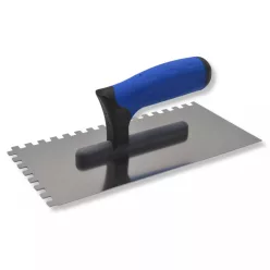 KUBALA 130x270 mm, fogazás 8x8 mm, rozsdamentes simító