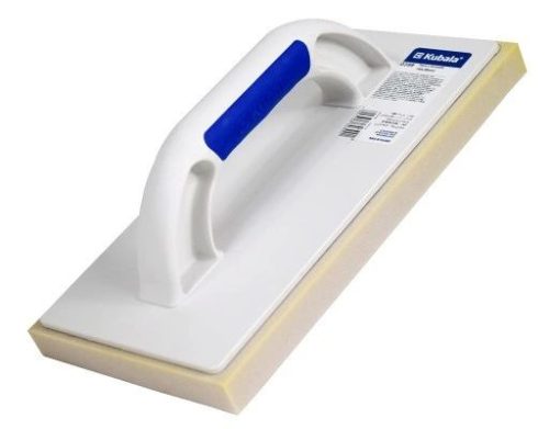 KUBALA 140x280mm műanyag simító, duren habszivaccsal,