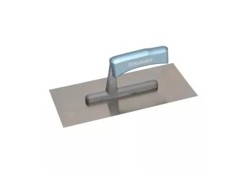 KUBALA 130x270mm rozsdamentes simító, lakozott bükkfa nyél