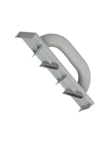 KUBALA alumínium vakolatkaparó, acél pengékkel, 270 x 90 mm