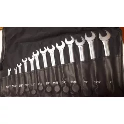   PROMAT 1/4"-1" csillag-villáskulcs készlet 13 részes