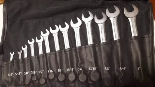 PROMAT 1/4"-1" csillag-villáskulcs készlet 13 részes