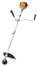 Riwall PRO RPB 510 benzinmotoros fűkasza bozótvágó 52 cm³, osztható tengely, 3 fogú késsel