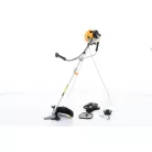 Riwall PRO RPB 510 benzinmotoros fűkasza bozótvágó 52 cm³, osztható tengely, 3 fogú késsel