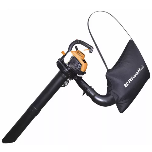 Riwall PRO RPBV 26 benzinmotoros lombszívó és lombfúvó 26 cm³, 45 l zsák, 12:1 aprítás