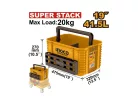 INGCO Nyitott szerszámosláda 475 x 320 x 270 mm SUPER STACK
