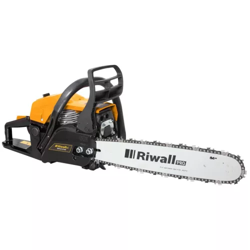 Riwall PRO RPCS 5140 SET benzines láncfűrész 49 cm³, 40 cm + tartaléklánc, szemüveg, kesztyű