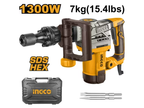 INGCO Bontókalapács 20J 1300 W SDS-Hex 17 mm