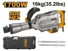 INGCO Bontókalapács 45J 1700 W SDS-Hex