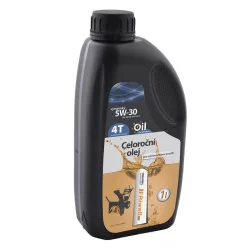   Riwall PRO négyütemű motorolaj SAE 5W-30, 1 l – téli használatra, hómaróhoz és dömperhez