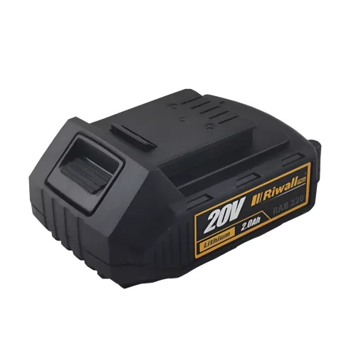 Riwall PRO RAB 220 akkumulátor 20 V, 2 Ah Li-Ion, LED töltöttségjelzővel, HDSC