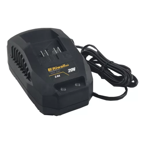 Riwall PRO RAC 220 akkumulátortöltő 20 V, 2,4 A – minden 20 V-os Riwall akkuhoz