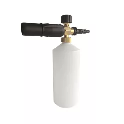   Riwall PRO profi habosító tartály 1000 ml sárgaréz testtel, szabályozóval – REPW mosókhoz