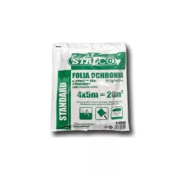 STALCO takaró fólia 4 x 5m HDPE 60g, vékony