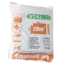 STALCO takaró fólia 4 x 5m LDPE 500g